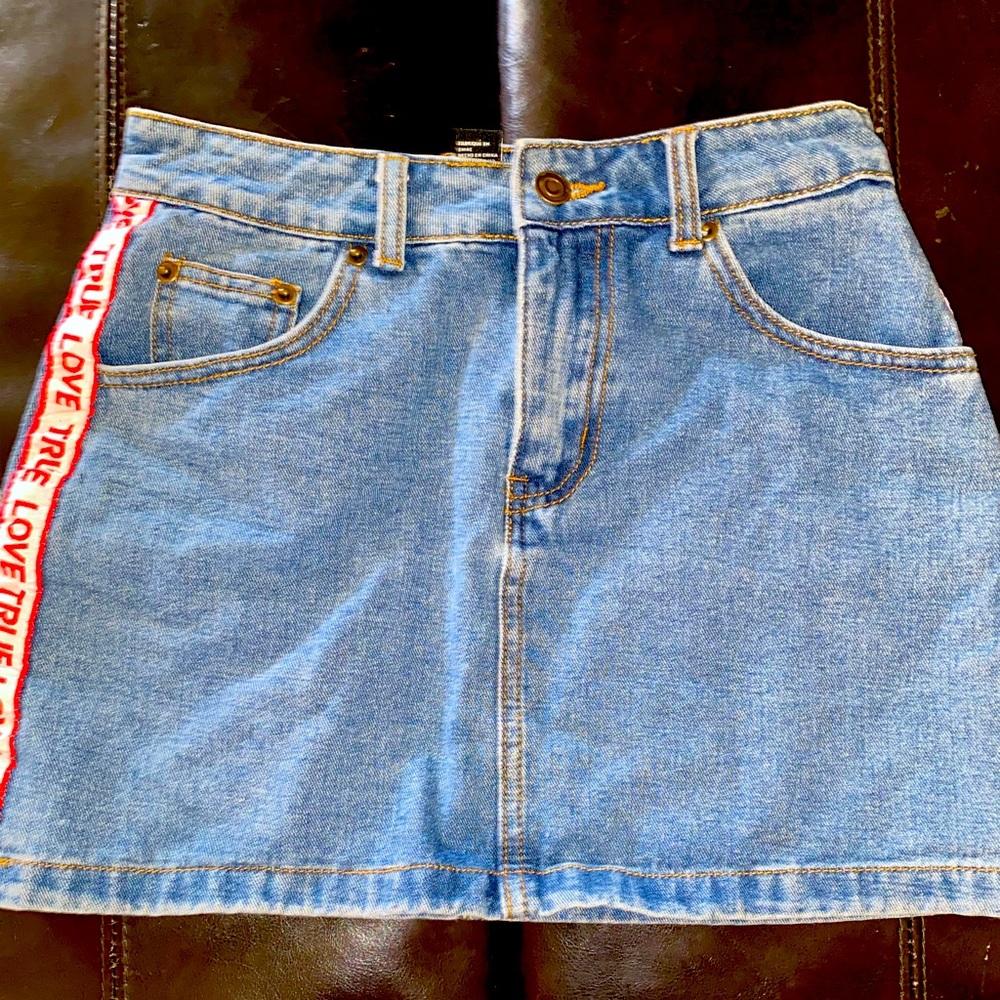 Forever 21 Jean Skirt